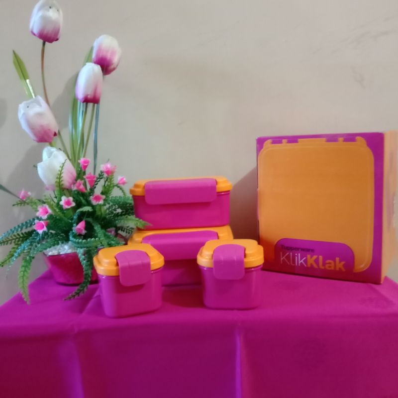 

tupperware Klik klak set