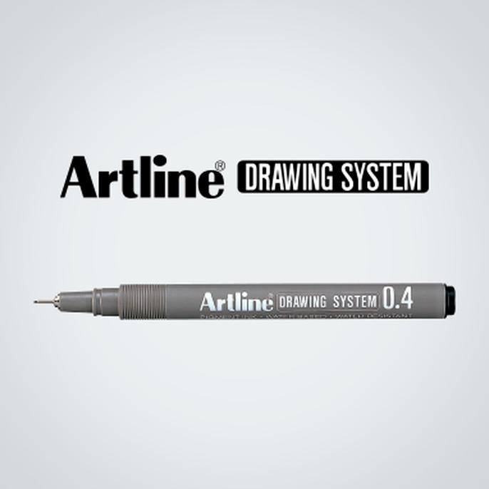 

Spidol Drawing Pen Marker Artline 0,4 mm - EK-234