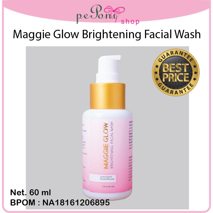 Facial Wash Brightening / Maggie Glow Brightening Facial Wash