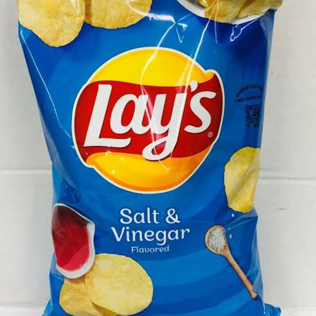Lays Lay’s Import USA Salt & Vinegar BBQ Lays USA Barecue LAYS Chips USA Import