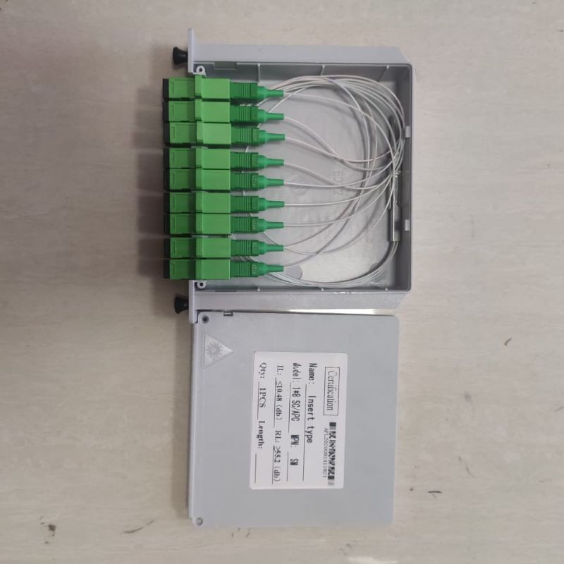 Pasif Spliter 1:8 Apc+Box Fiber Optic