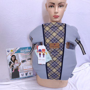 Baby Carrier BSG3301 Scots 2 Series Gendongan Depan - Brown