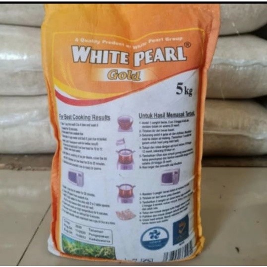 

gr011ttr Beras Basmati White Pearl Gold 5Kg Sv012Ss