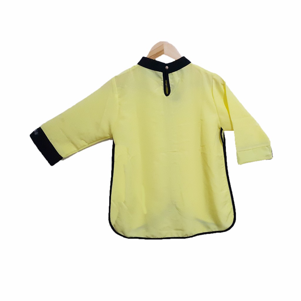 CARMILA Baju Kekinian Cewek Murah Wanita Grosir blouse white zuky bhn rayon bangkok LD96 PJ 67 i.878