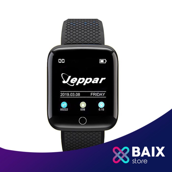 Murah Jeppar Smartwatch A7s - A7s Smart Watch Heart SmartBand OLED -
