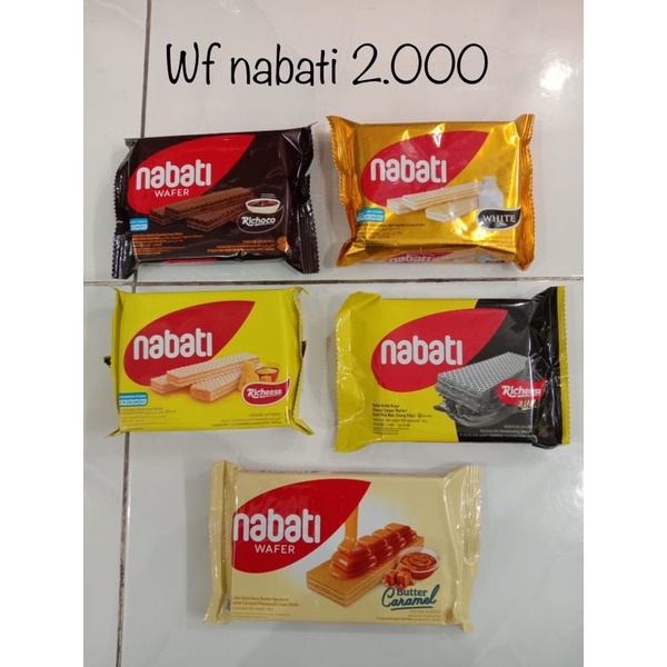 

Wafer nabati 50gr dengan 6 varian