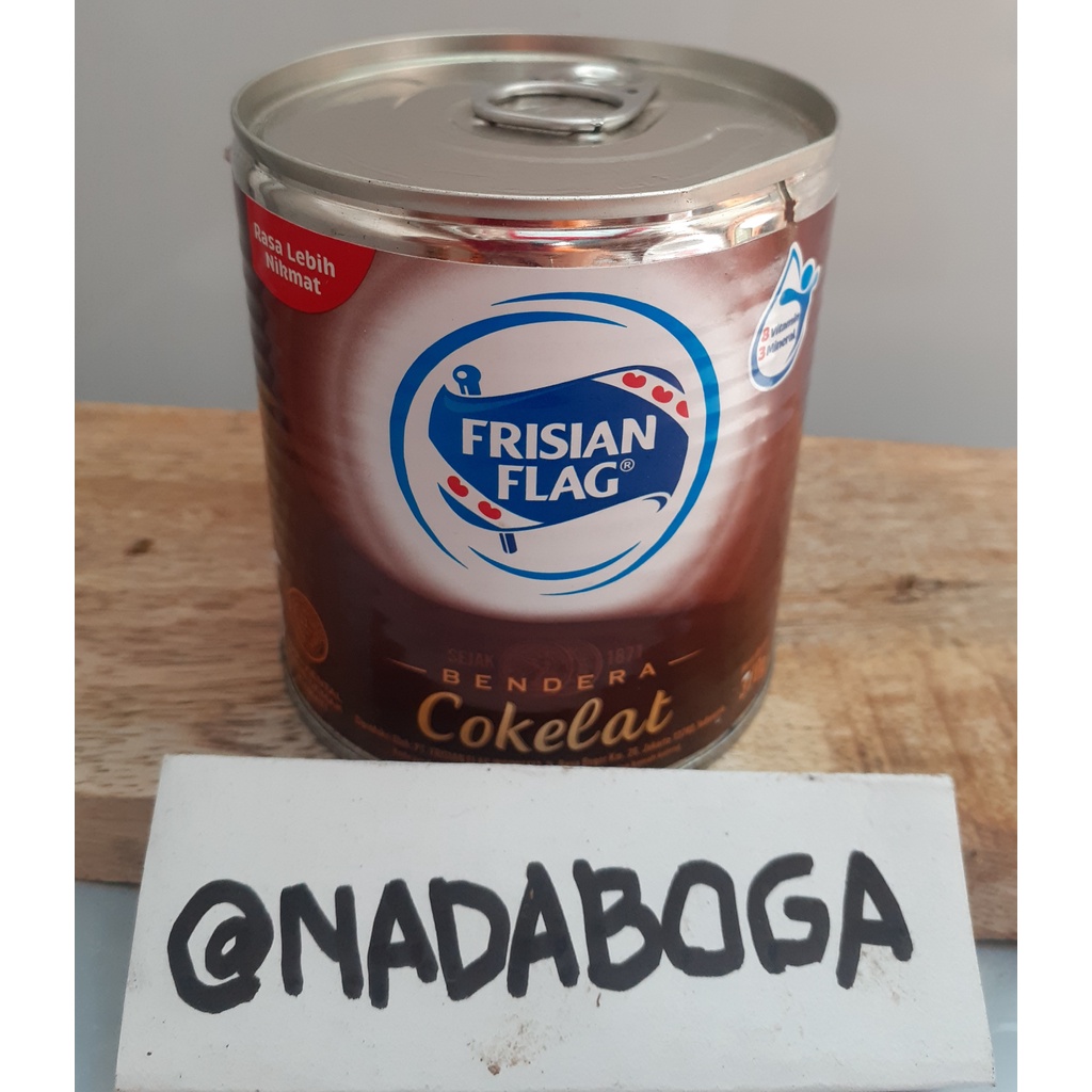 Susu Kental Manis Frisian Flag Coklat Kaleng 370g – Susu Coklat Kental Manis