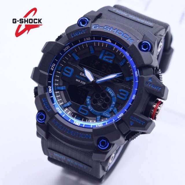 JAM TANGAN SPORT PRIA G SHOCK GG 1000 DOUBLE TIME