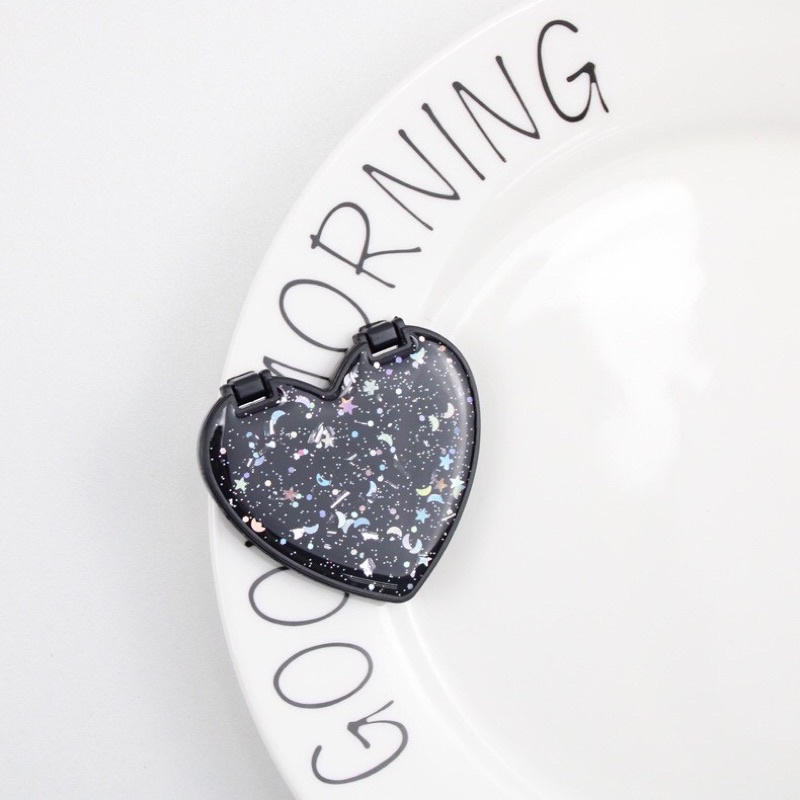 Popsocket Mirror Love Ring Stand HP [Bisa buat ngaca]