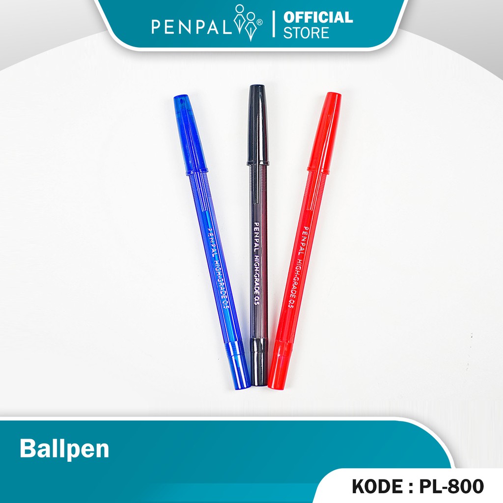 

Penpal Ballpen / Pulpen PL-800 [12 Pcs]