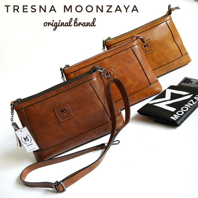 Tas selempang Wiwit Tresna Moonzaya | Tas selempang wiwit Warna Darkbrown Brown Camel