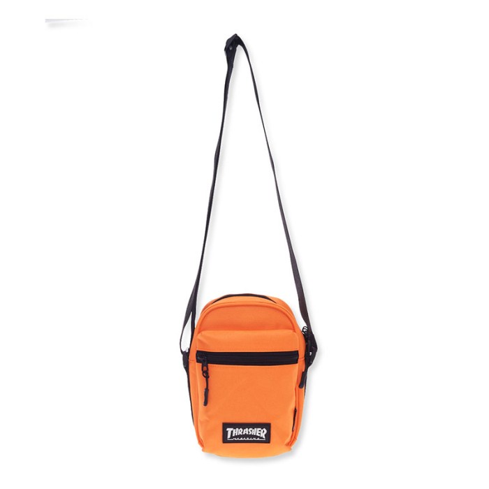 Thrasherr Japan Licensed Hometown Utility Bag Orange