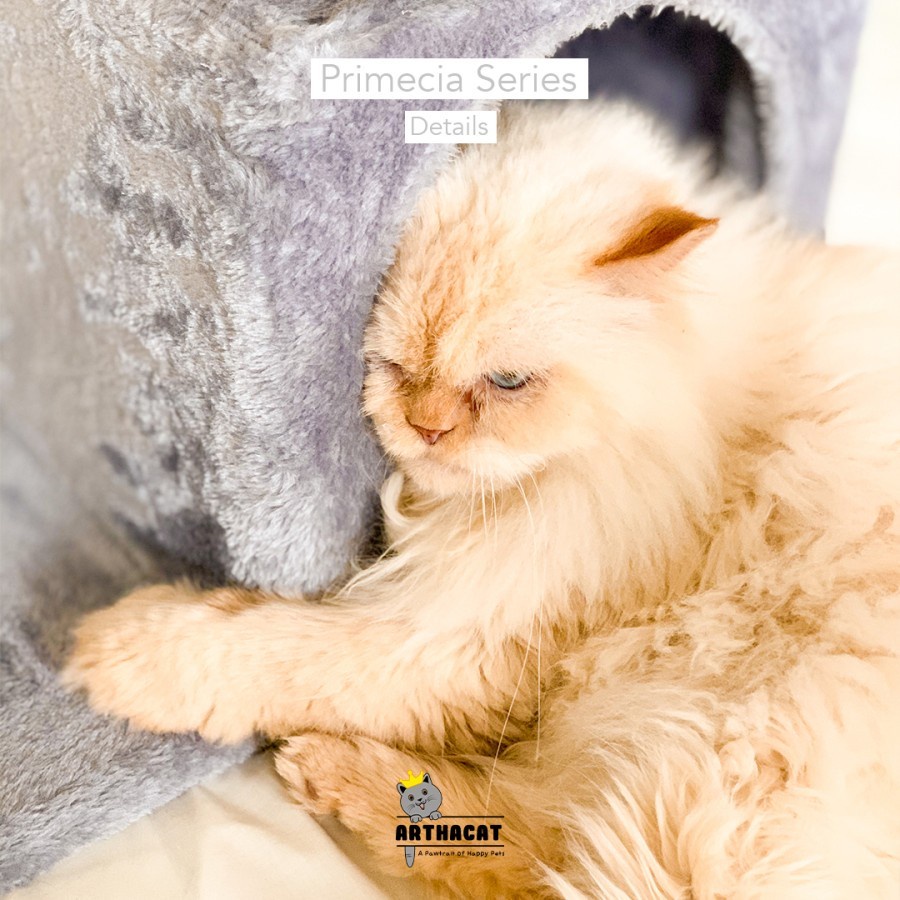 Cat House / Mainan Kucing / Rumah Kucing Arthacat Dark Grey Abu