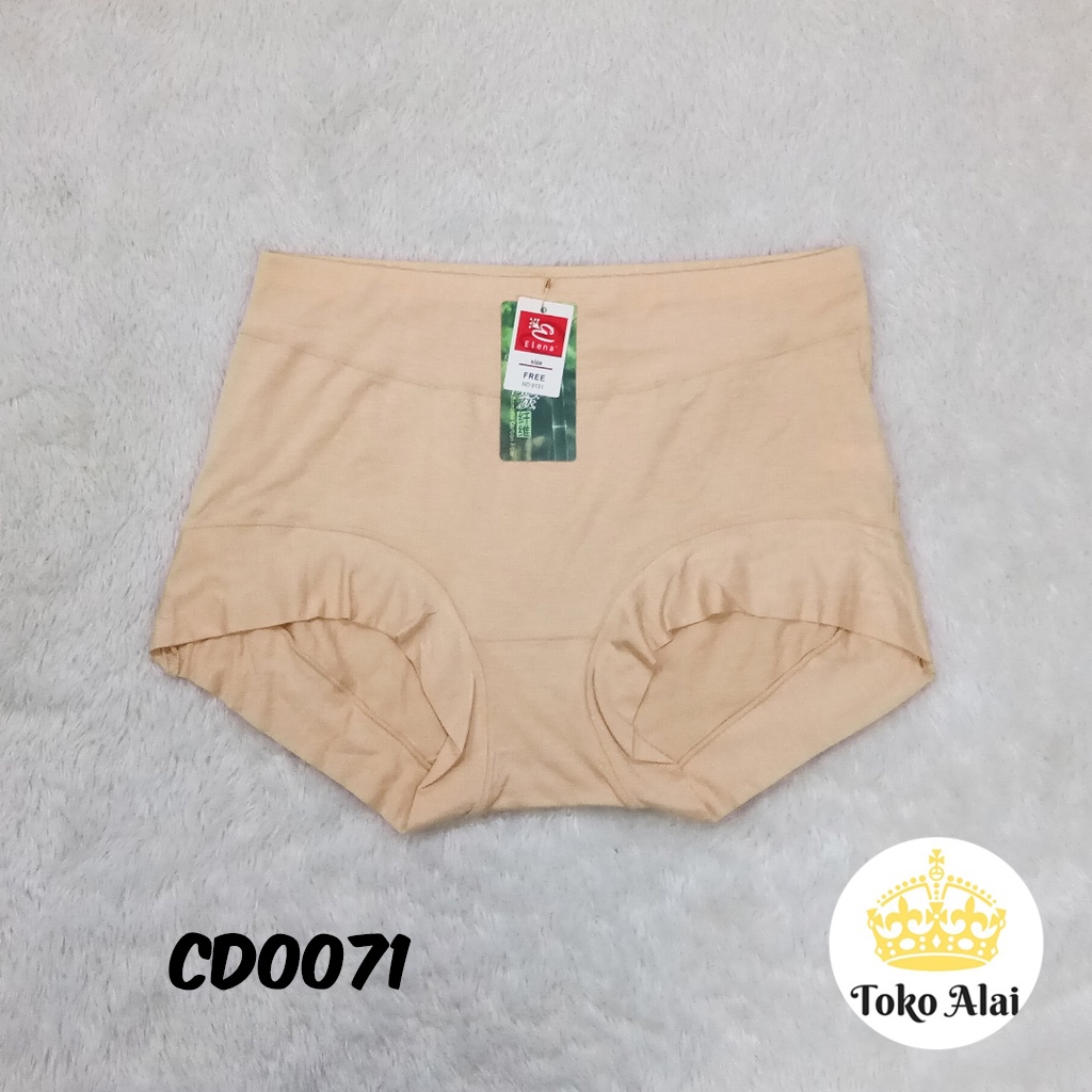 Celana dalam wanita High waist CD renda cewek Pakaian Dalam Seamless ELENA 9131 [COD] CD0071