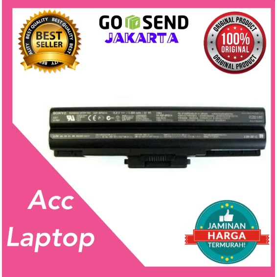 BATERAI BATRE BATTERY BATERY ORIGINAL SONY VAIO BPS13 BPS21 BPS 13 BPS 21 VGP-BPS13 VGP-BPS21 BPS21
