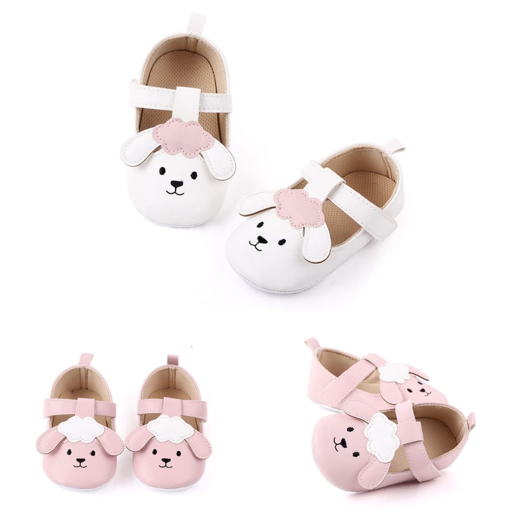 HONEY PW27A prewalker domba putih sepatu anak bayi baby girl shoes kids import white shoes
