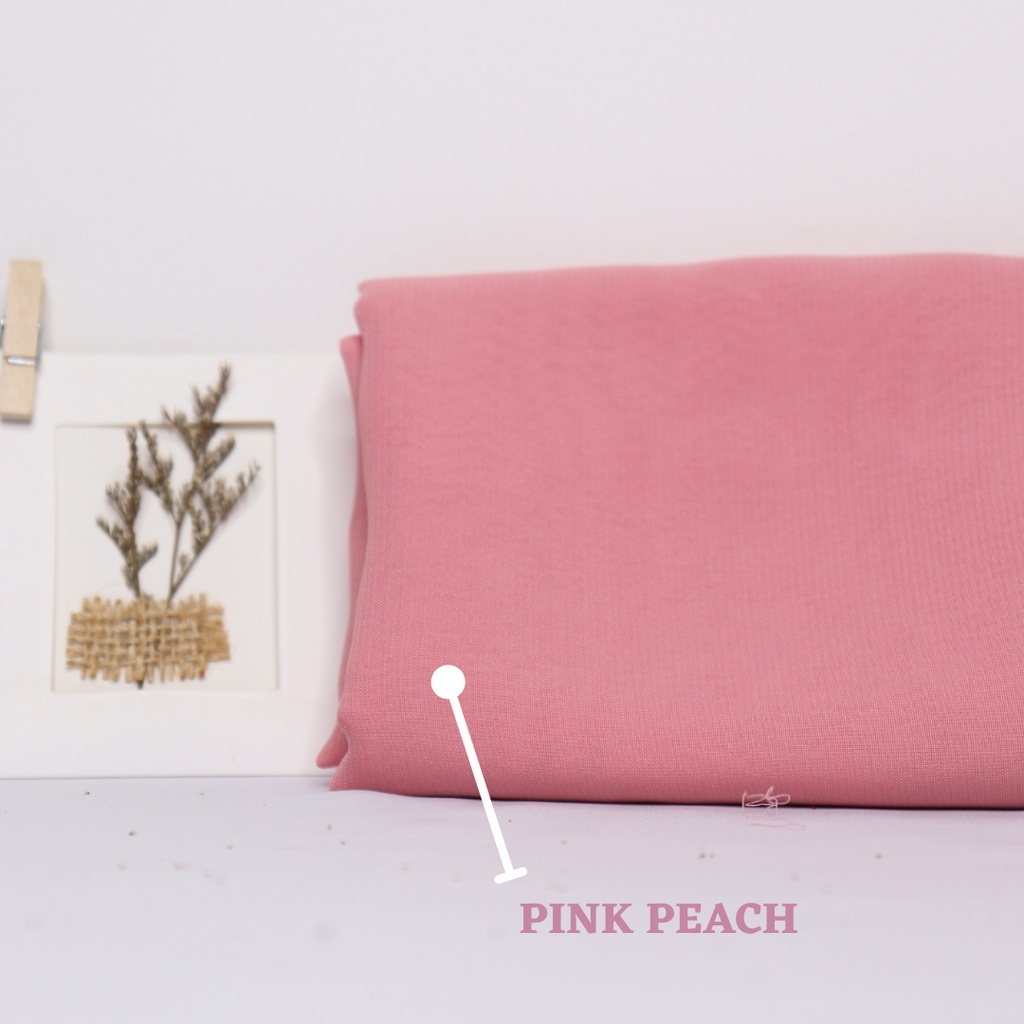 Kaladza Hijab - Segi Empat Instan Dahlia | Hijab Instan | Jilbab Cantik | Segi Empat Praktis-Peach