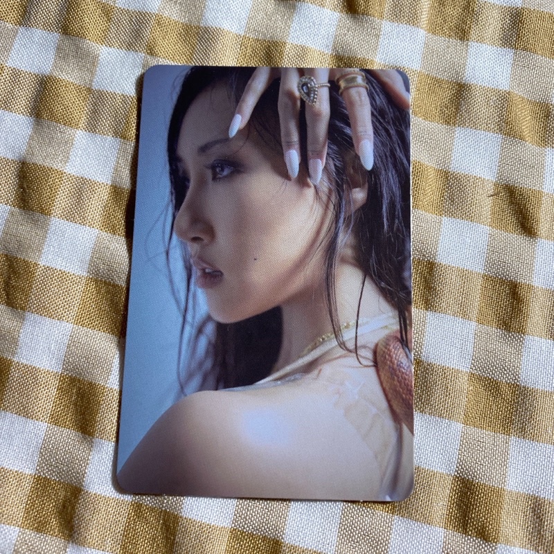 BOOKED MAMAMOO HWASA MARIA OFFICIAL PHOTOCARD