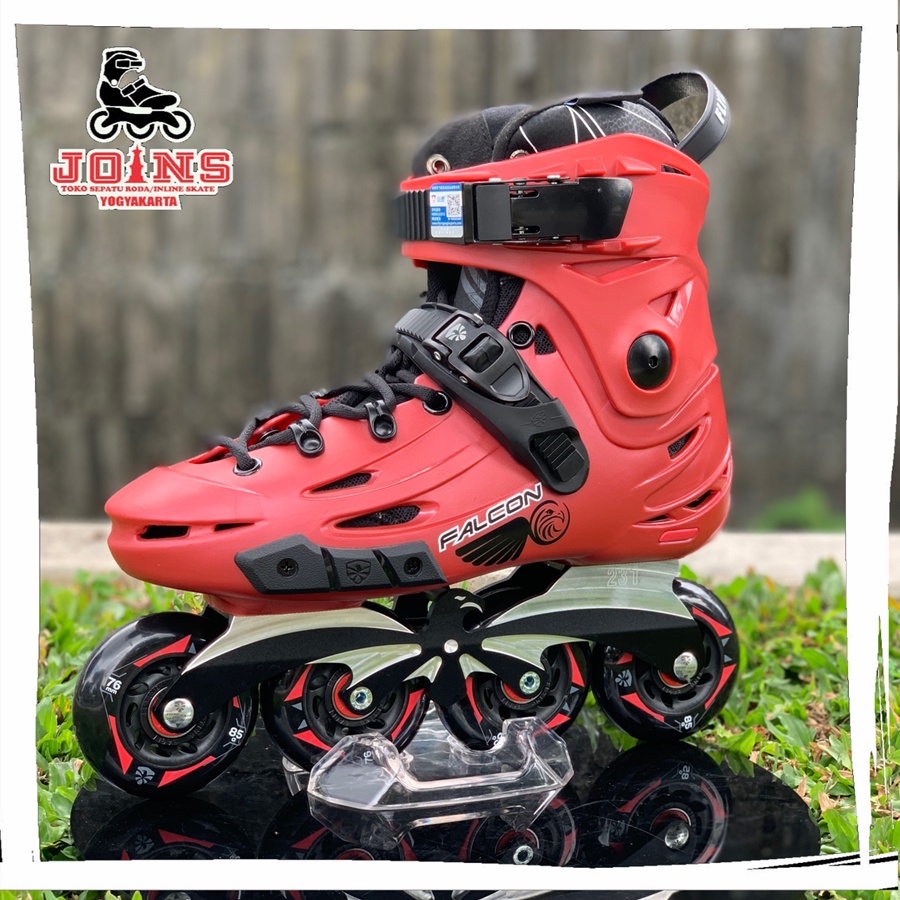 Sepatu Roda Inline Skate Flying Eagle F6 Falcon Red