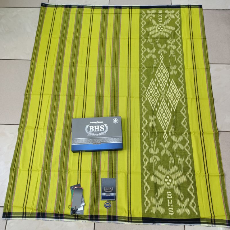 Sarung BHS CLASSIC SILVER GDE ( Gambir Dobby Es Lilin ) Sarung Premium