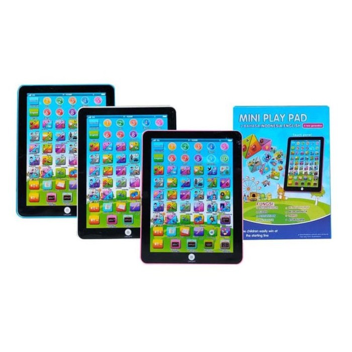 Mini Play Pad Mainan Anak Edukasi Ipad Mini Mainan Anak