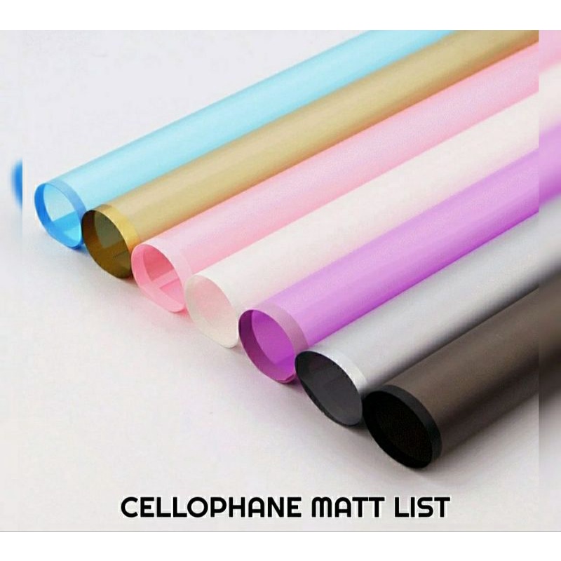 

chellophane matt list