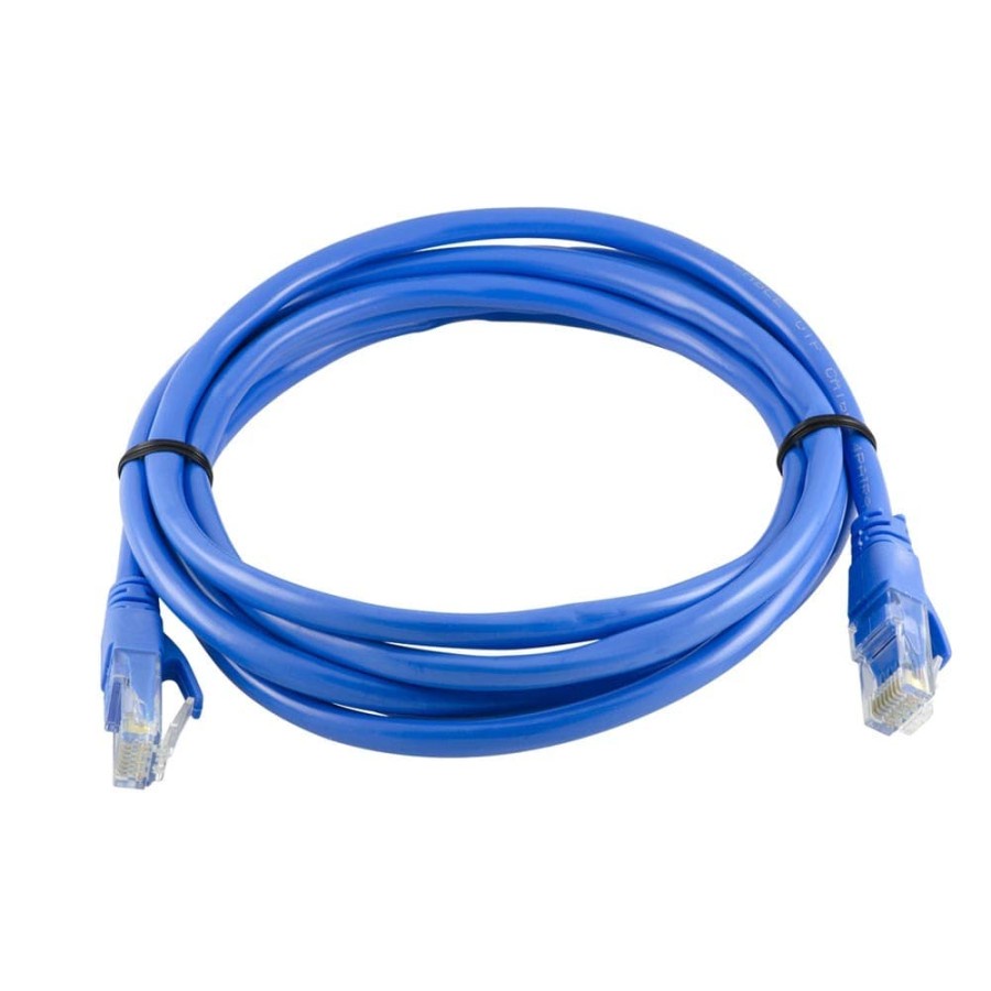 KABEL LAN 3M 3METER 3 METER KEPALA RJ45 KABEL KOMPUTER TELEPON RUMAH