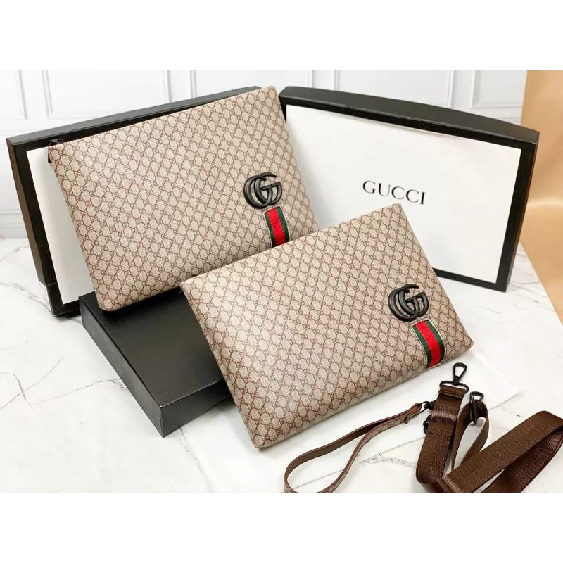 Clutch Wanita/Pria Gucci Free Box