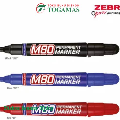 

ZEBRA M-80 PERMANENT MARKER