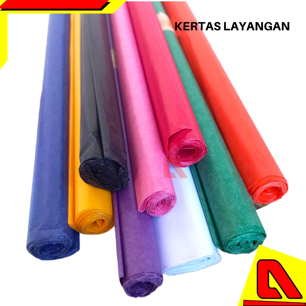 

KERTAS LAYANGAN MINYAK WARNA POLOS ECER