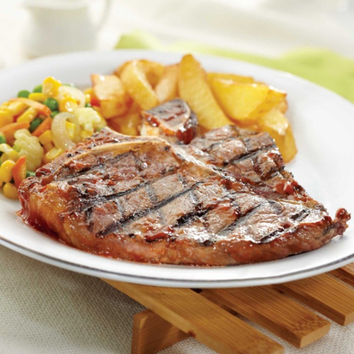 

Daging Sapi Segar/Bag.Punggung/Porter - ABUBA Steak Local T-bone