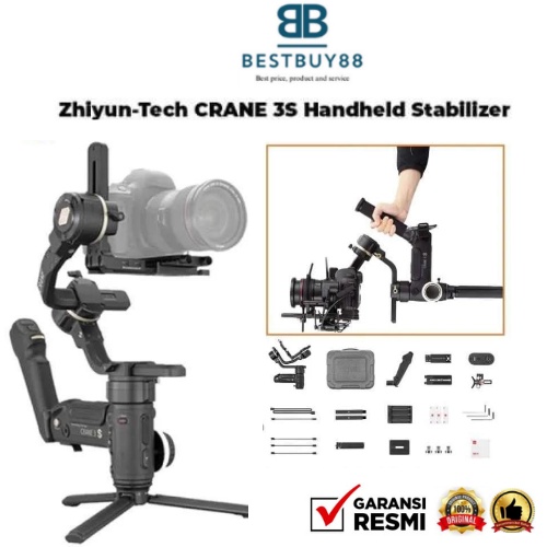 Handheld Stabilizer Kamera Zhiyun-Tech CRANE 3S