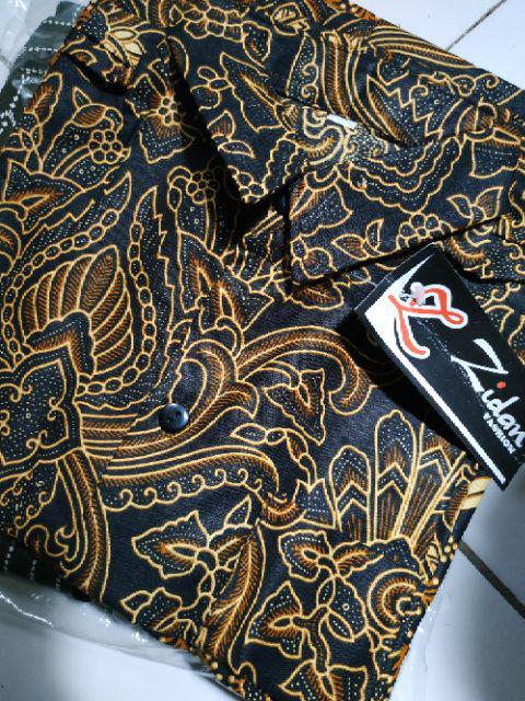 Kemeja Hem Batik Anak Usia 6.5 Th - 8.5 Th
