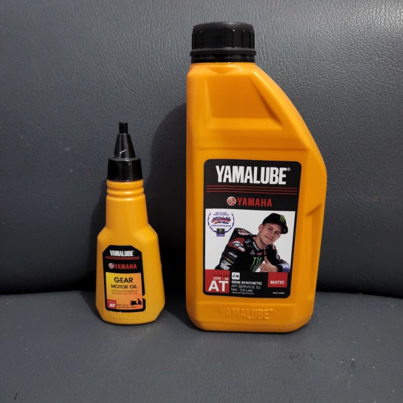 Paket Oli Mesin Yamalube + Oil Gear Gardan Motor Yamaha Matic