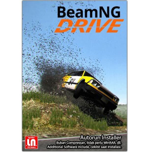 (READY) BeamNG Drive - PC DVD Game Race - softcover