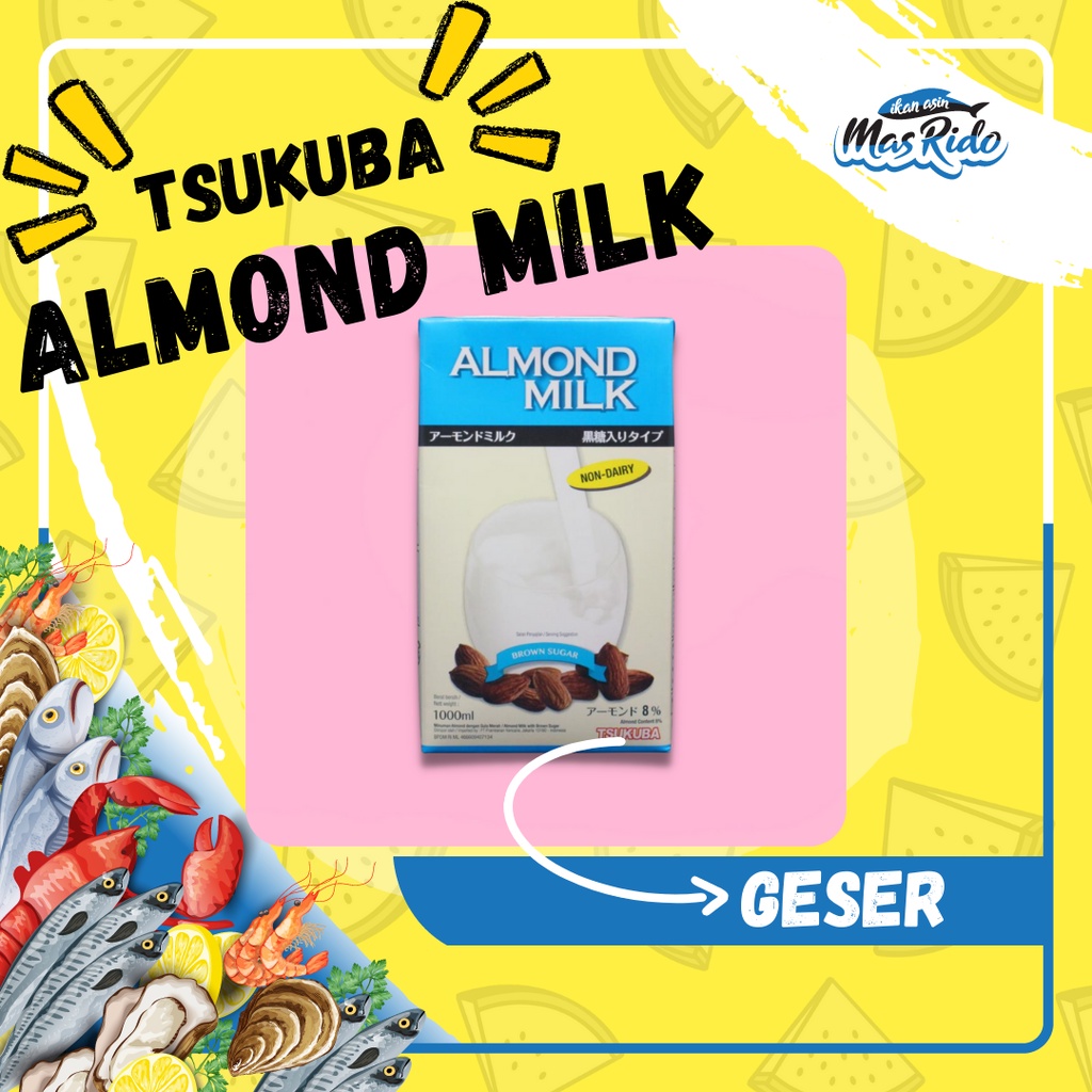 

Susu Almond Tsukuba Milk Brown Sugar Non Dairy 1000 Ml Harga Murah