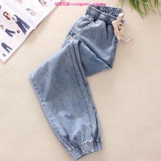  Celana  Panjang  Jeans Wanita Model Elastis Longgar Ukuran  