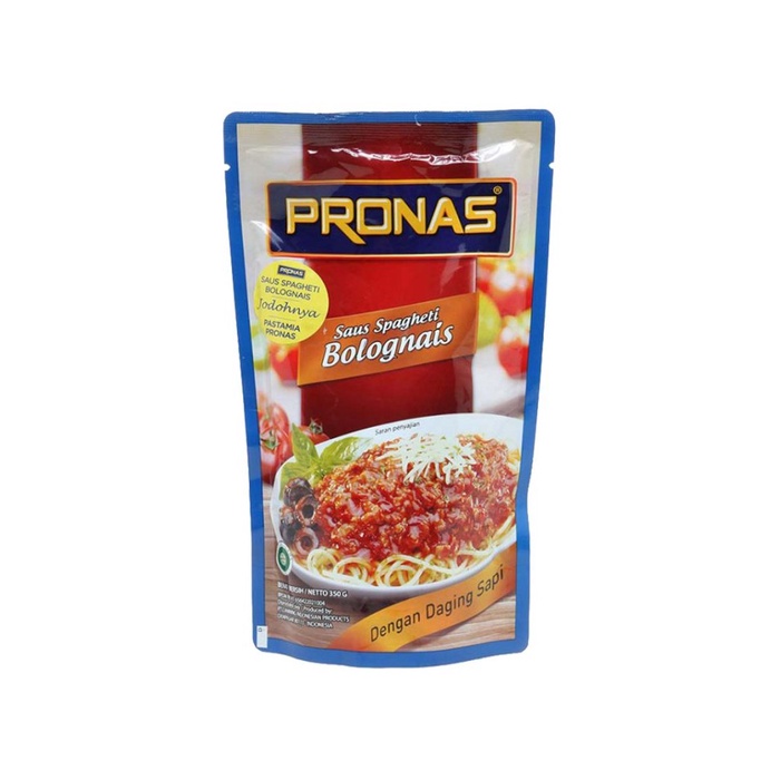

Pronas Sauce Spagheti Bolognese Pouch 350 Gr