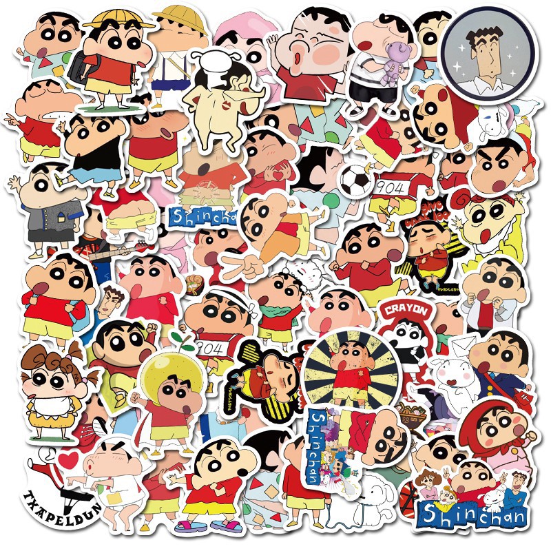 CRY001 – Sticker / Stiker Anime Jepang Crayon Shinchan