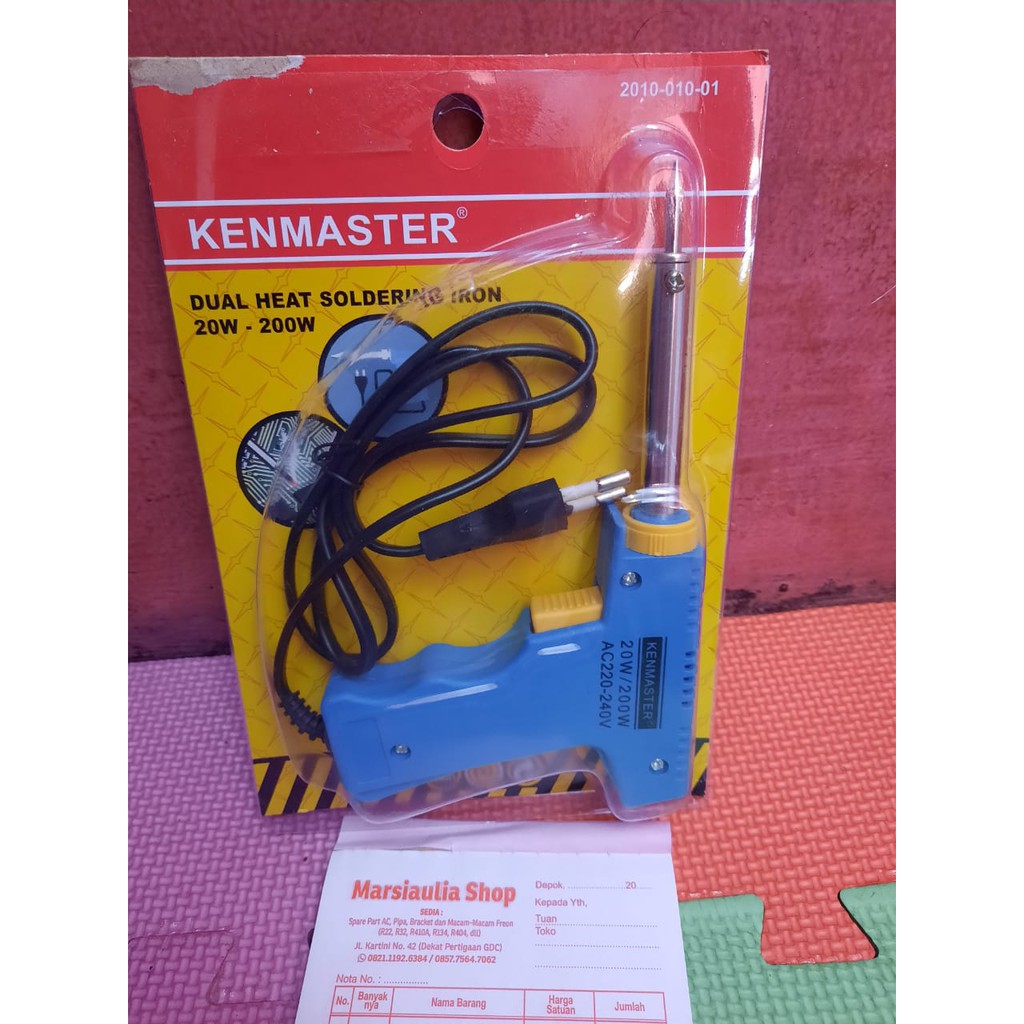 Solder 20-200W / Kenmaster Dual Heat Soldering Iron 20 200w