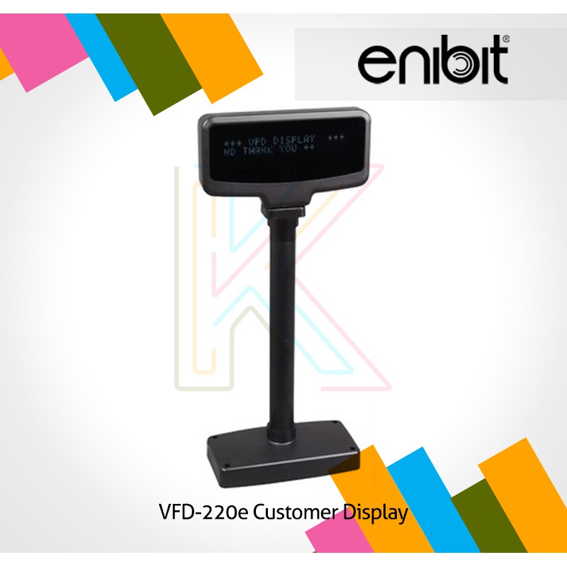 Pole Customer Display Harga Kasir Enibit VFD220e Shopee 