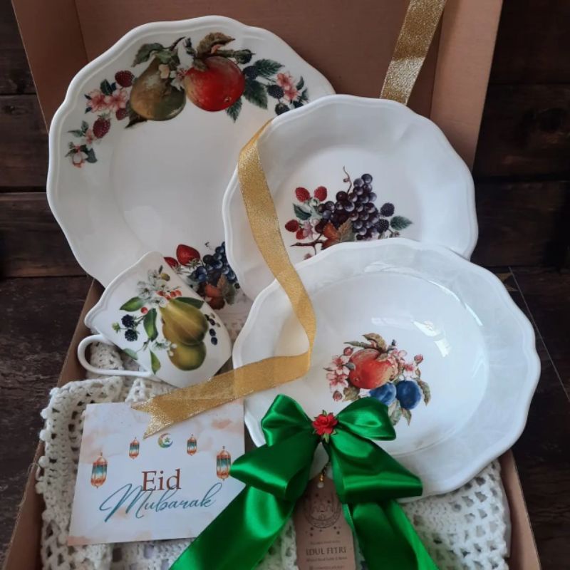 Hampers Dinner Set Keramik Lenox Saint James Spring Harvest
