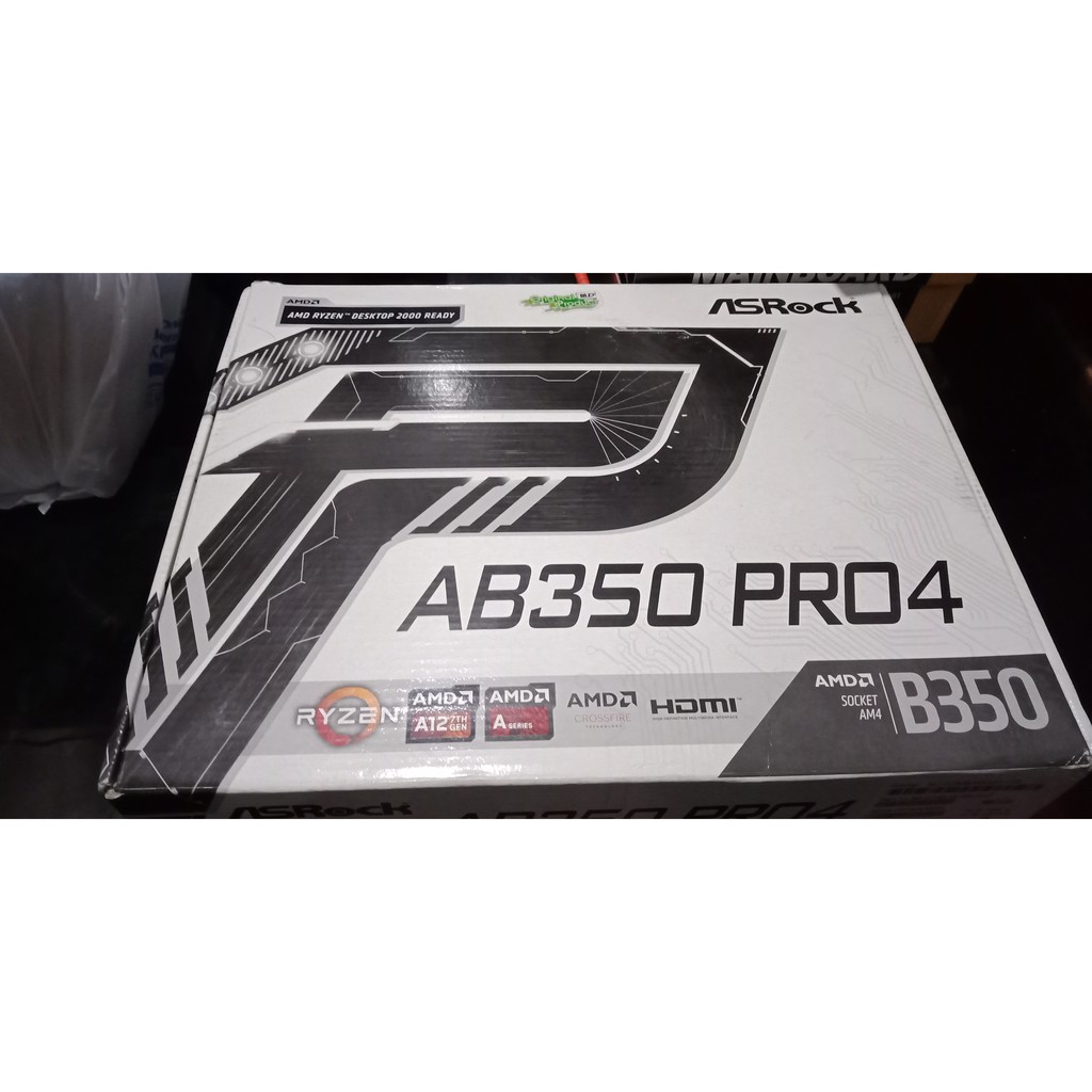 Motherboard AM4 ASROCK AB350 Pro4 Seken