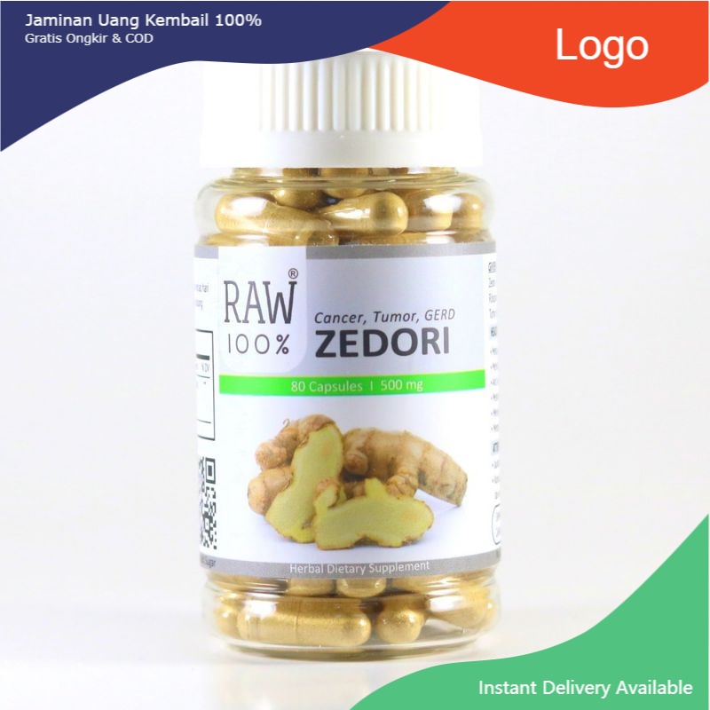 Raw 100 Zedori Asli 100% - Asam Lambung - Gerd - Kista - Obat Herbal Kunyit Putih