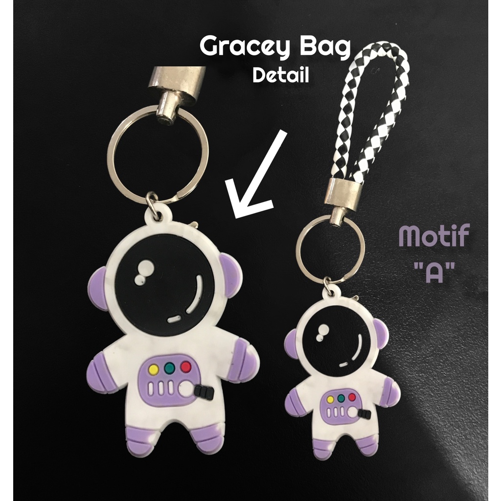 Gracey Bag Gantungan Kunci Lucu