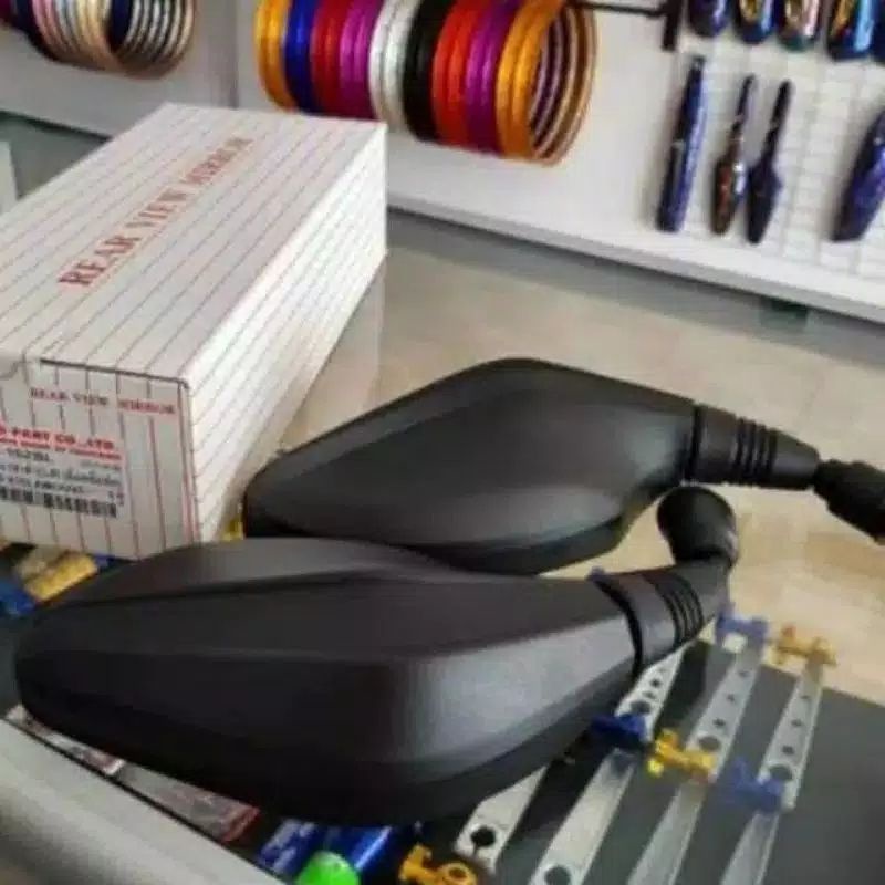 Spion Click Thailand HMA Vario 110 125 150 PCX Nmax Beat Scoopy new Mio Lexi spion click-Hitam