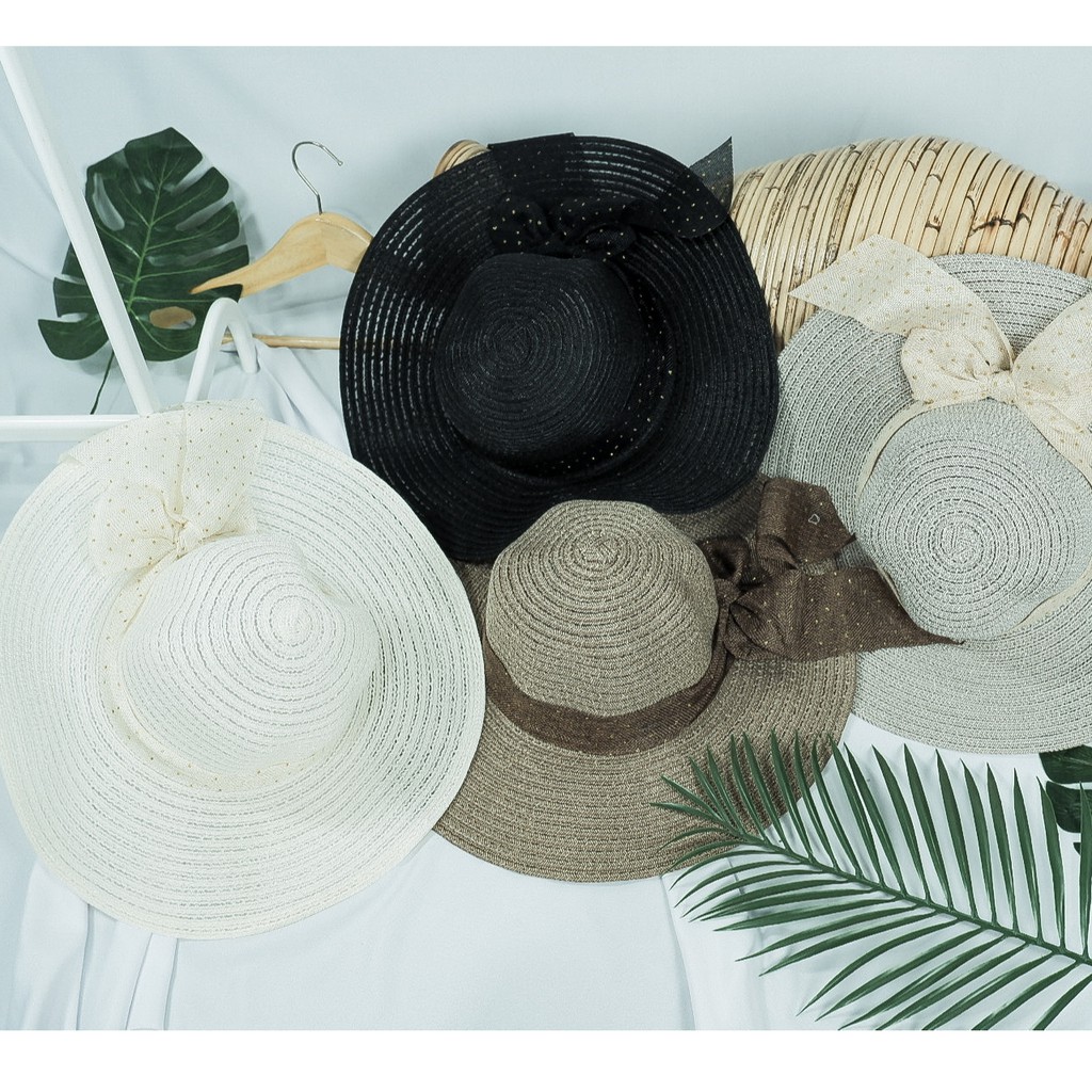 TOPI PANTAI RAJUT SUMMERHAT