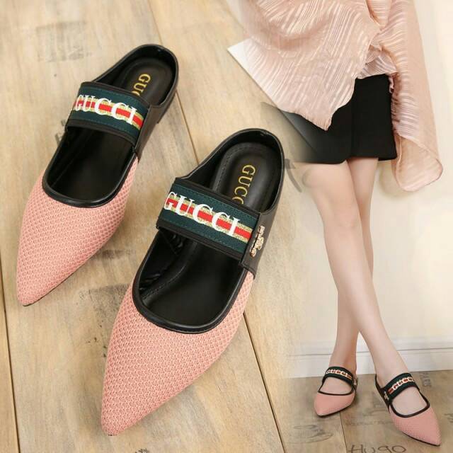SEPATU WANITA GUCCI LOAFERS SHOES
