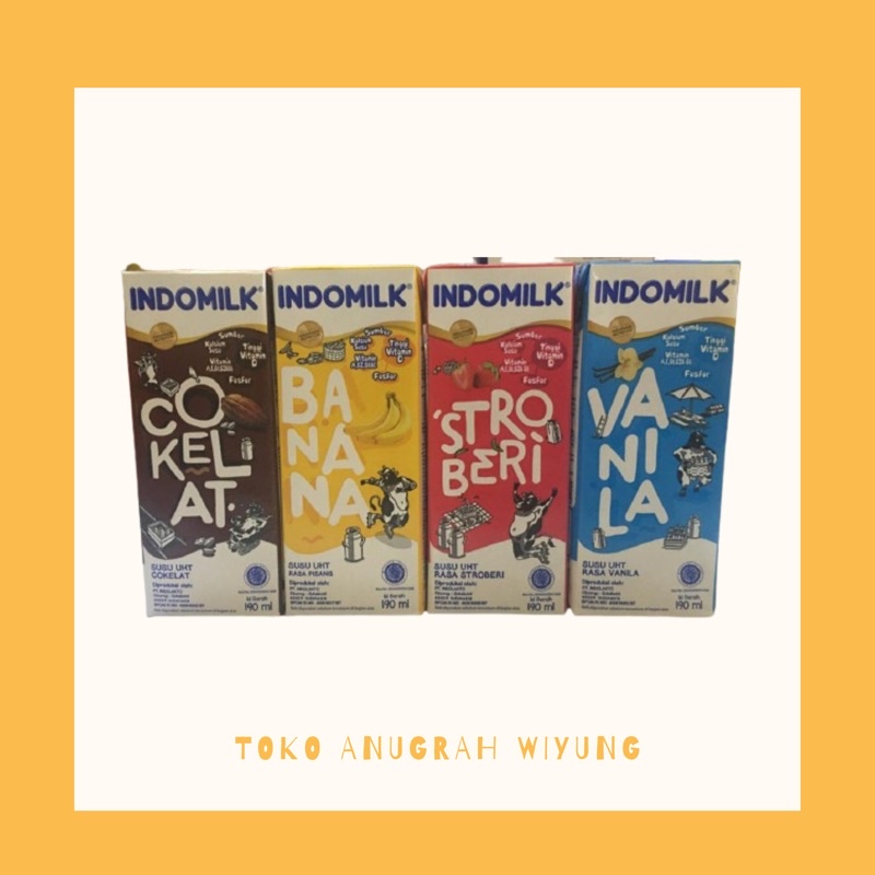 

INDOMILK SUSU UHT 200ML