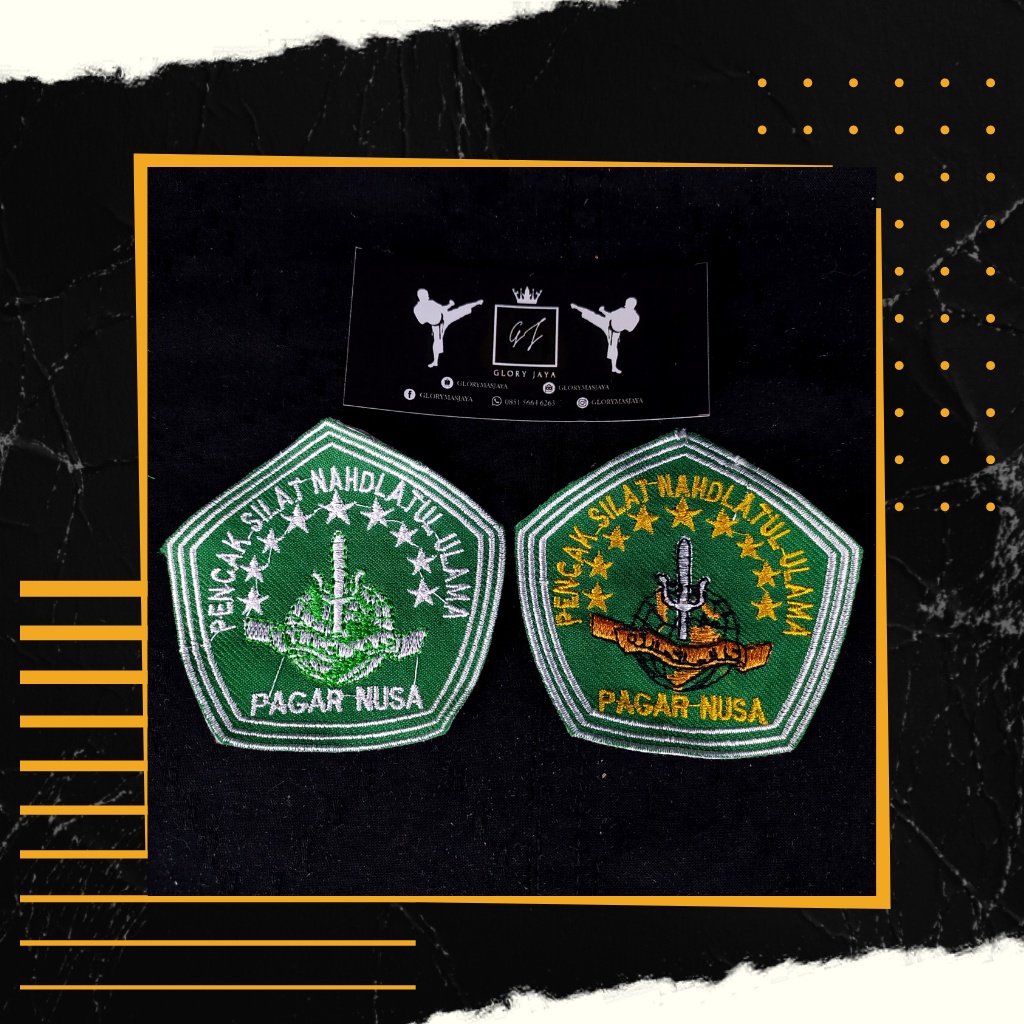 Bet Silat Pagar Nusa Bordir - Logo Pagar Nusa